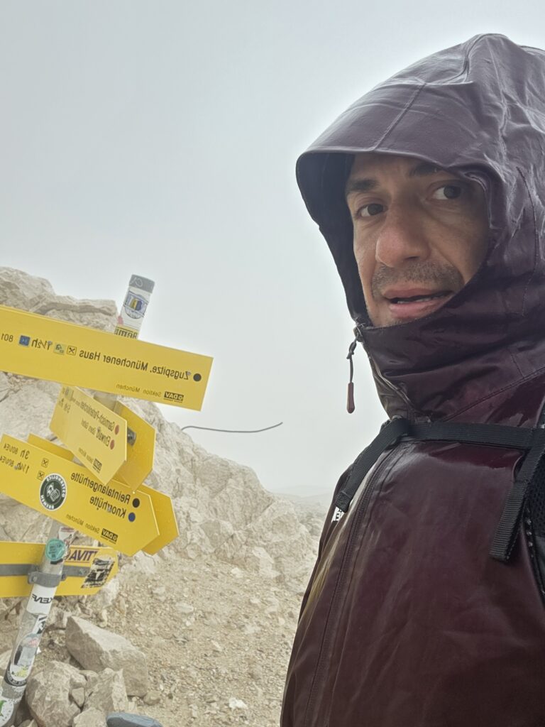 Germany — Zugspitze (2,962 m): Seven Hours in the Rain