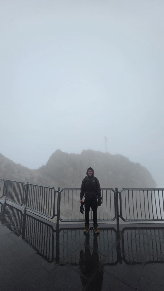 Germany — Zugspitze (2,962 m): Seven Hours in the Rain